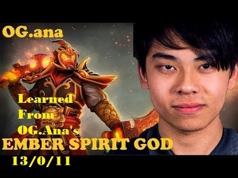 Learned from OG.ANA ember Spirit God.