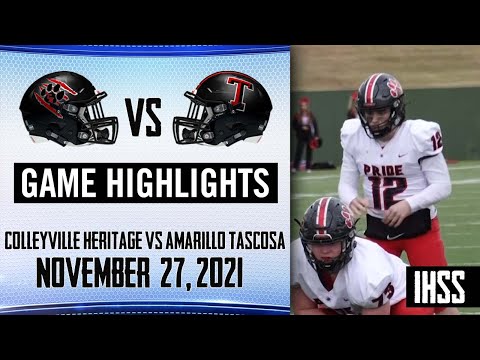 Colleyville Heritage vs. Amarillo Tascosa - 2021 Week 14 Football Highlights