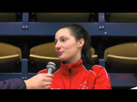 Shayna Raekelboom tijdens Indoortornooi Zonhoven op 28 12 2013