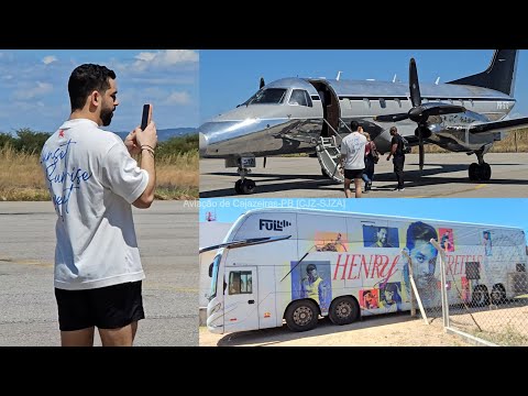 INÉDITO! CANTOR HENRY FREITAS E BANDA DECOLAM DE CAJAZEIRAS-PB RUMO A MINAS GERAIS | 4K