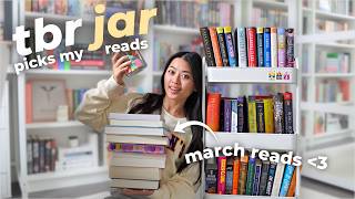 *TBR JAR* chooses my March reads 📚⭐️💕
