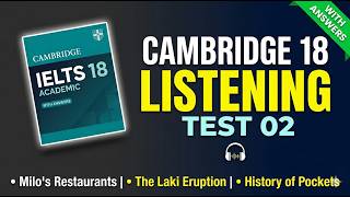 Cambridge IELTS 18 Listening Test 2 with Answers | Latest IELTS Listening Practice Test 2026