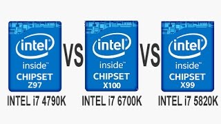 Video thumbnail for Intel i7-6700K vs i7-4790K vs i7-5820K by PCFRM COM