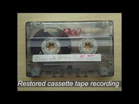 Cassette tape recording digital restoration / Restauración digital de grabación de cinta de casete