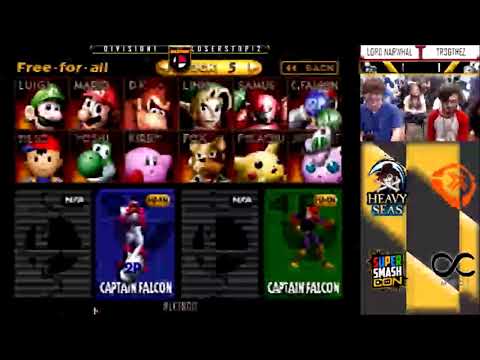 LGB - Lord Narwhal (Falcon) Vs. TR3GTheZ (Yoshi, Falcon) SSB64 - Division 1