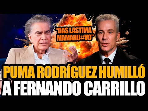 Puma Rodríguez humiliated Fernando Carrillo: "I feel sorry for Maduro's fan."