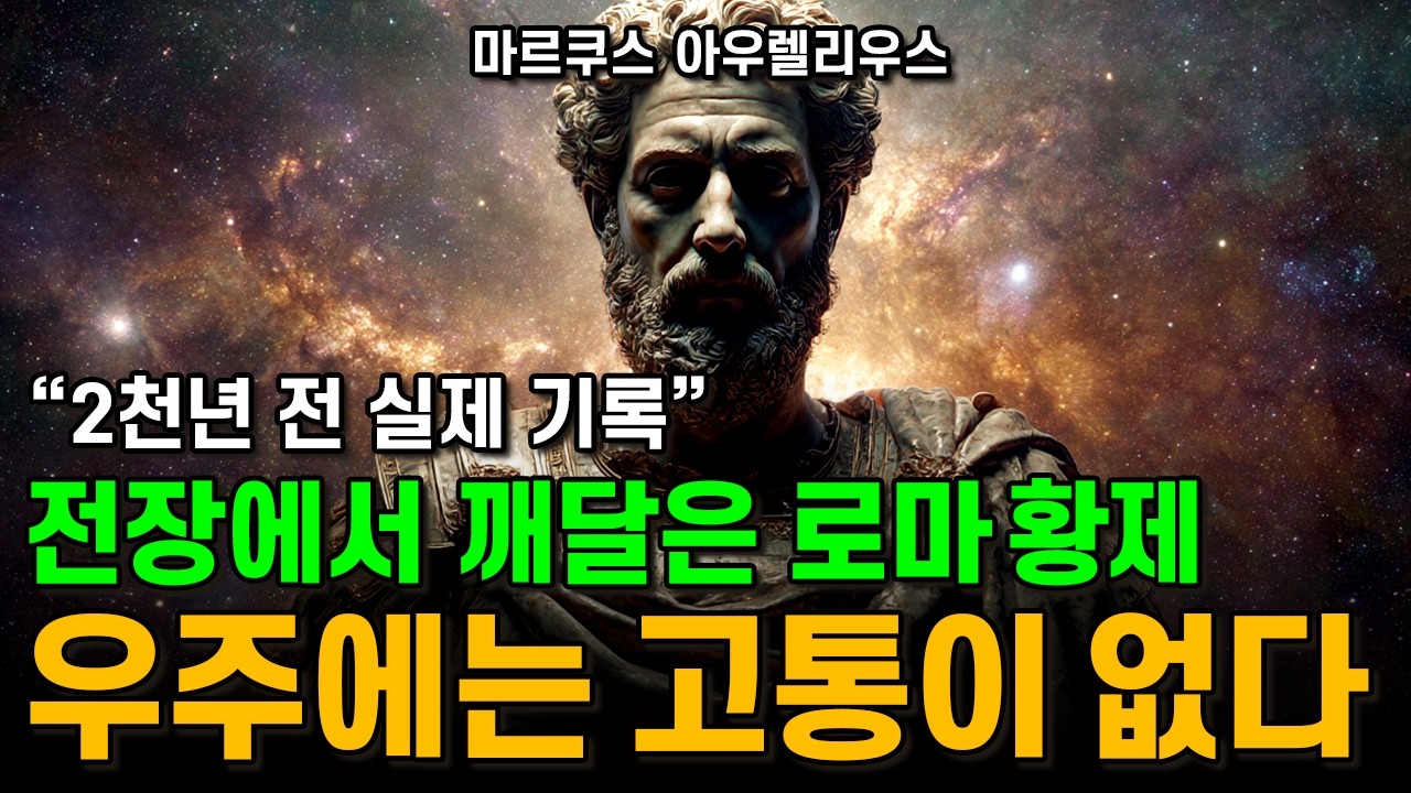 인생에 꼭 읽어봐야 할 명상록, 로마 황제가 깨달은 우주의 질서ㅣ마르쿠스 아우렐리우스ㅣ명상록: Meditations (170-180 AD)