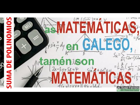 Vídeo: Suma e resta de polinomios