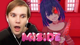MY YANDERE GIRLFRIEND TRAPPED ME | Quinn plays MiSide