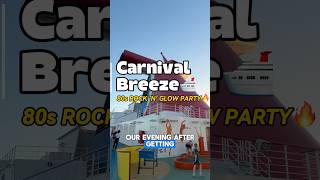 I Was Wrong About 80s Night 🤪 | Carnival Breeze 🛳️ #cruiseship #cruiseadventures #carnivalcruise