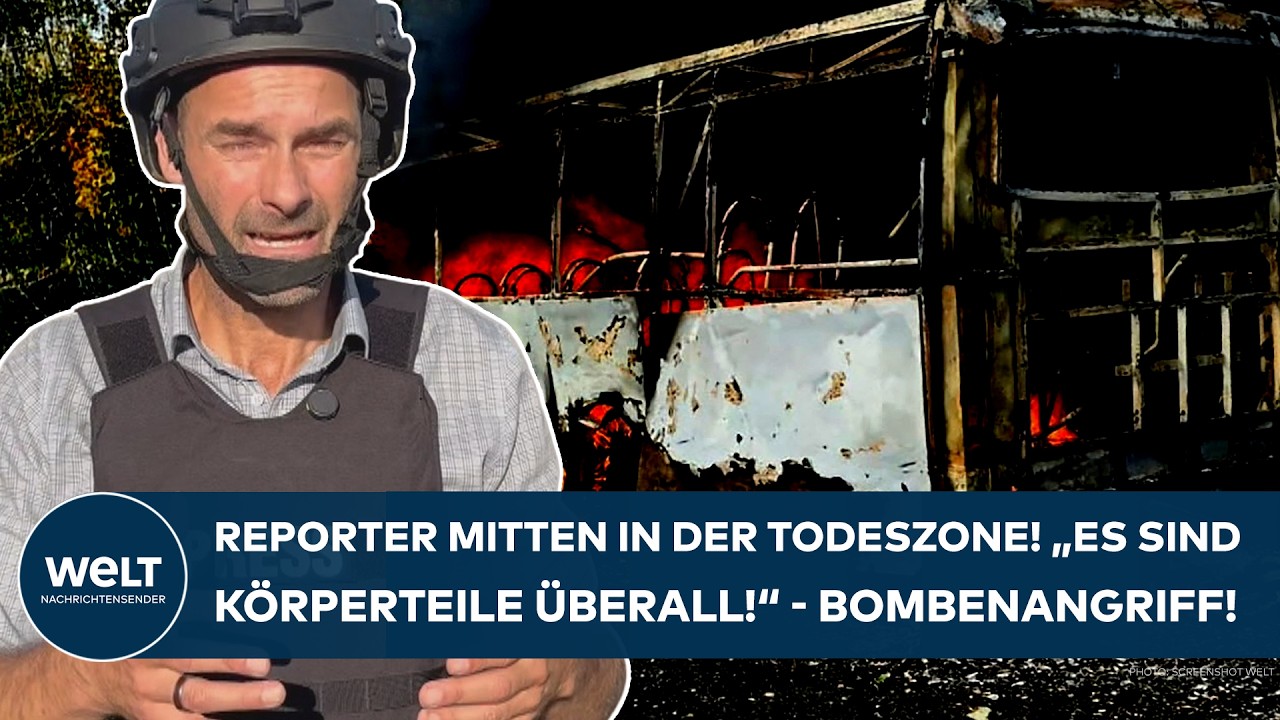 UKRAINE-KRIEG: Tödlicher Bombenangriff! "Das ist eine Todeszone" - Kinder unter den Opfern!