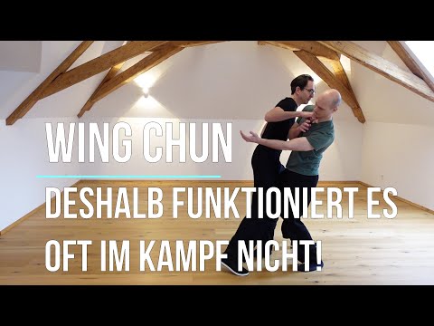 That’s why Wing Chun/Wing Tsun often doesn’t work in combat!