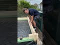 Now That S Satisfying Log Cabin Building Logcabin Gardenroom Shorts Satisfyingvideo