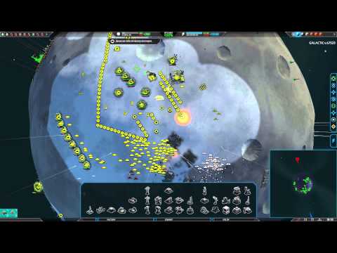Planetary Annihilation Gamma : 9 Player Free For All - Germany on the retreat