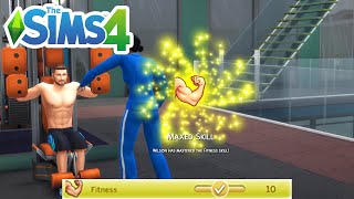 How To Max Fitness Skill Cheat (Level Up Skills Cheats) - The Sims 4