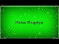 Toke Pyaar Nahi Paisa Rupiya Chahi Nagpuri Status Video 2024