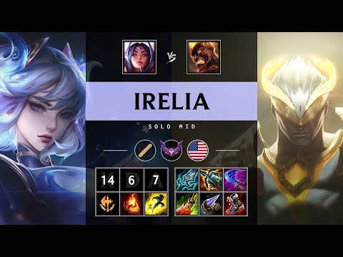 Irelia Mid vs Brand: Unstoppable - NA Master Patch 14.20