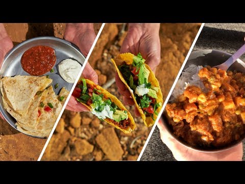 3 SUPER EASY Car Camping Dinner Ideas