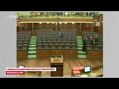 Liburn Aliu Konfiskon Kartelat e Deputetëve