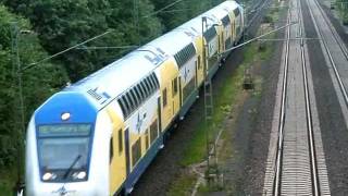 preview picture of video 'Der Metronom fährt Richtung Scheessel'
