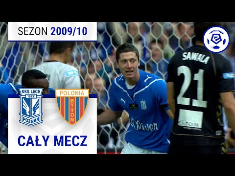 (1/2) Lech Poznań - Polonia Bytom | CAŁY MECZ | Ekstraklasa 2009/10 | 28. Kolejka