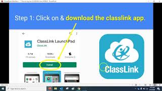 7 How to log into CLASSLINK from MOBILE DEVICE