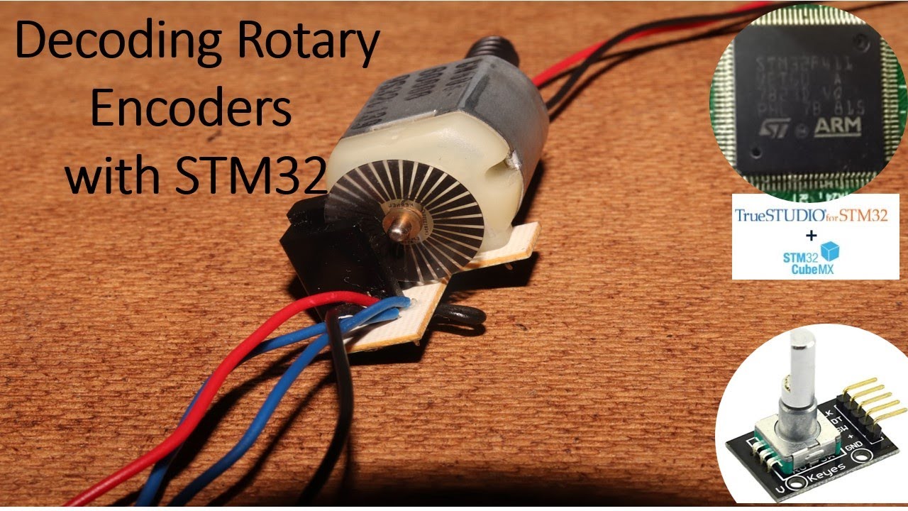 Decoding Rotary Encoders with STM32 | Truestudio + CUBEMx