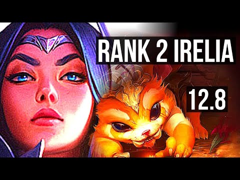 IRELIA vs GNAR (TOP) | Rank 2 Irelia, 7/1/4, Rank 13 | EUW Challenger | 12.8