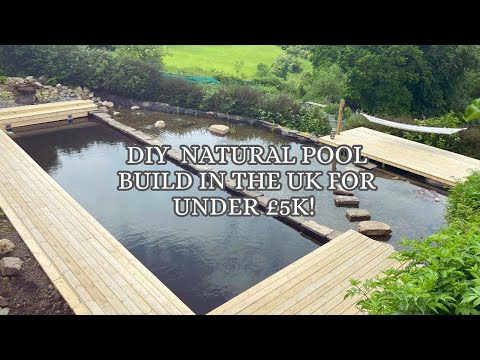DIY Natural Swimming Pool Pond build. UK