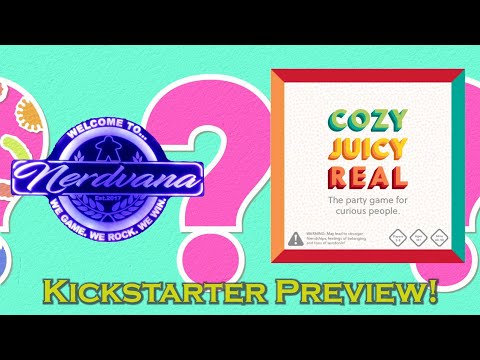 Cozy Juicy Real - Legends of Nerdvana Kickstarter Preview