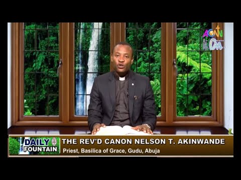 Today's(13/05/2020 Daily Fountain Devotion. (ACNN)  TOPIC: DIVINE FAVOUR