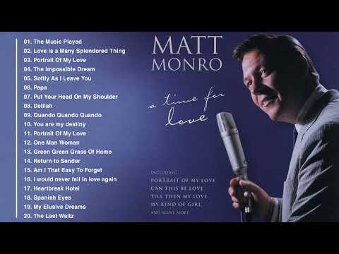 Matt Monro Greatest Hits Full Album - The Best Of Matt Monro 2023