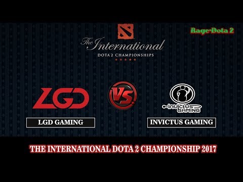 LGD Forever Young VS Invictus Gaming BO2 ( Game 1) | DOTA 2 The International 7 (TI7) 2017