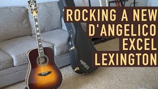 Video thumbnail for Rocking a New D'Angelico Excel Lexington Acoustic! by Sean Daniel