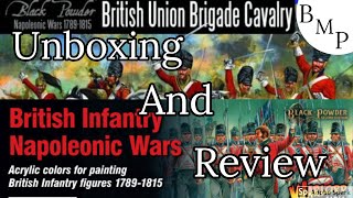 Warlord games British union brigade cavalry and Vallejo Napoleonic paint set review