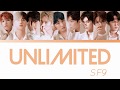 unlimited sf9 color coded lyrics han rom eng