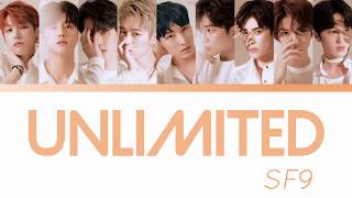 Unlimited - SF9 Color Coded Lyrics [Han/Rom/Eng]