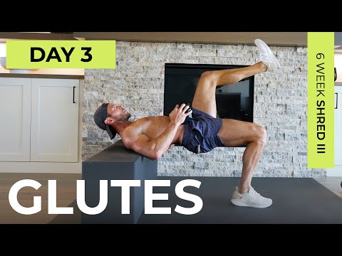Day 3: 30 Min TARGETED GLUTES Workout with Dumbbells // 6WS3