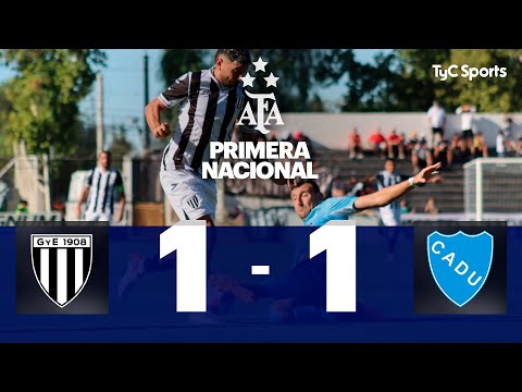 Gimnasia (M) 1-1 Defensores Unidos | Primera Nacional | Fecha 1 (Zona A)