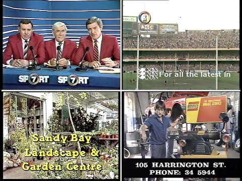 1985 VFL Grand Final - Tasmanian TV broadcast.  Essendon v Hawthorn.