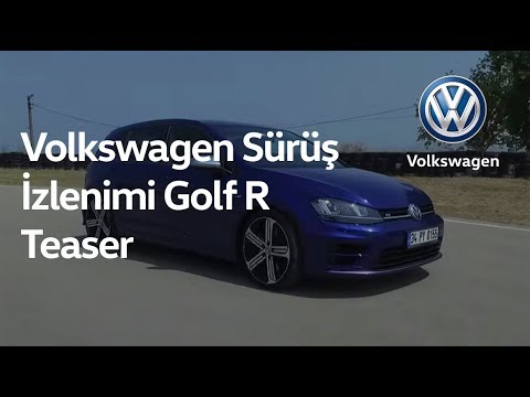 Volkswagen Sürüş İzlenimi - Golf R - Teaser