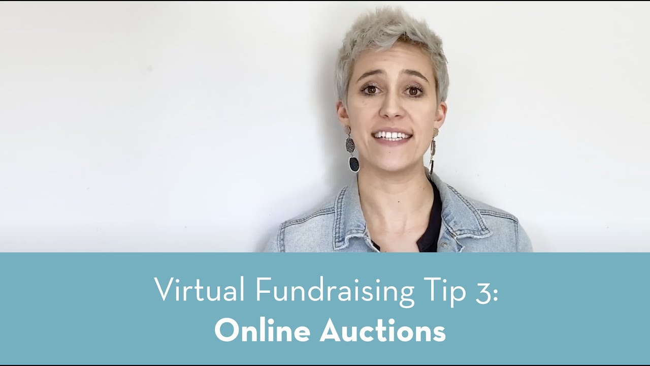Virtual Fundraising Tip 3: Online Auctions