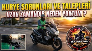 ESNAF KURYELER NE İSTİYOR ? #ubereats  #trendyolgo #yemeksepeti #kurye #motovlog