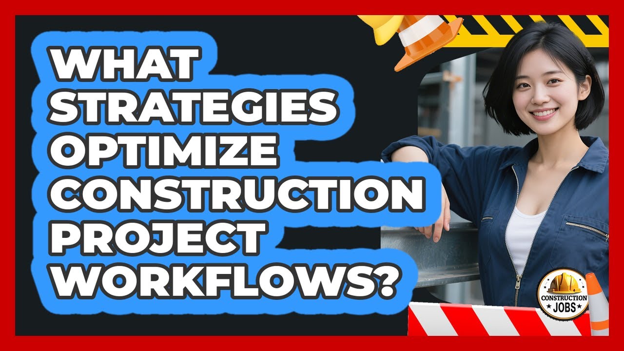 What Strategies Optimize Construction Project Workflows?