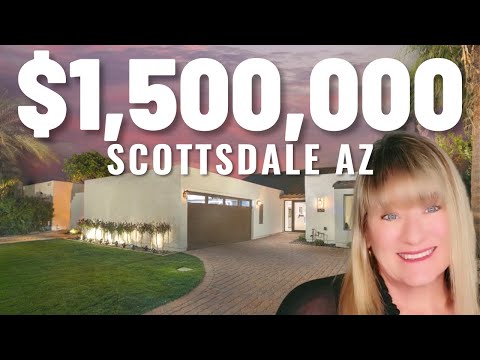 $1.5 Million Dollar Luxury Homes in Scottsdale Arizona🌵 Scottsdale Real Estate