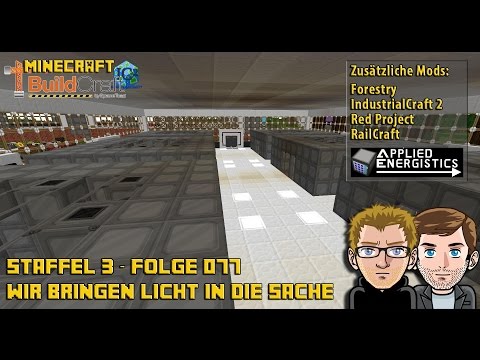 Let´s Play Buildcraft [HD+] S03E077 - Wir bringen Licht in die Sache