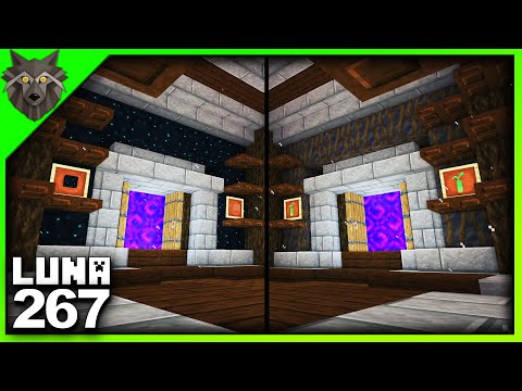 MINECRAFT Survival 267 |Back to the Madhouse! | Nether Hub | LUNA SSP Phase 3