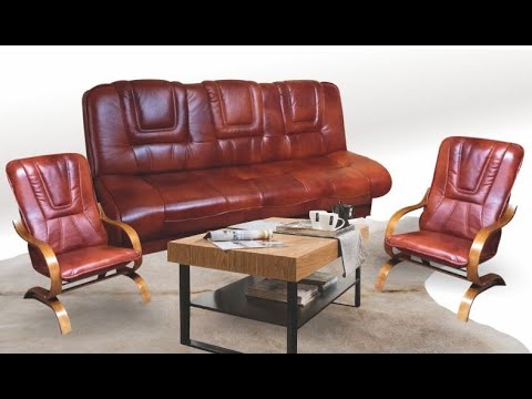 Luxusní kožená sedací souprava se dvěma křesly 3+1+1 kůže