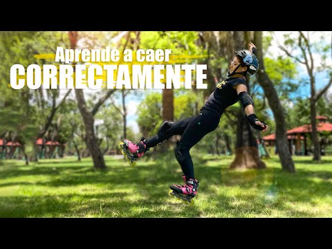Cómo caer correctamente y de forma segura en patines