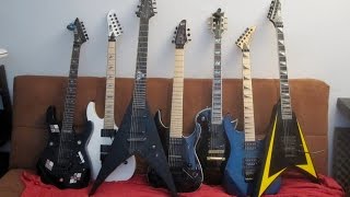 One Song on Seven Guitars (ESP LTD Guitar Showcase)